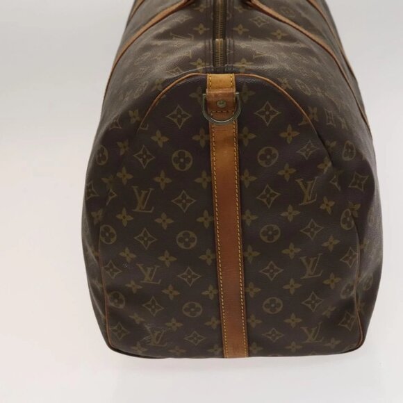 LOUIS VUITTON Monogram Keepall Bandouliere 60 Boston Bag - Picture 4 of 16